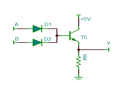 晶體管，邏輯門(mén)電路