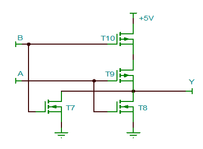 晶體管，邏輯門(mén)電路