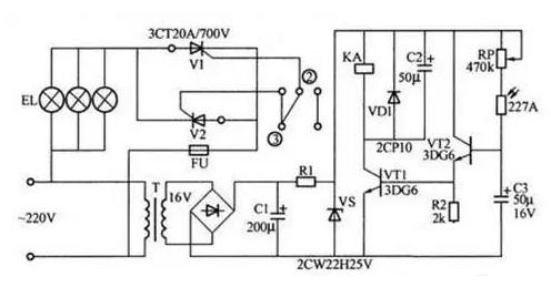 光控開(kāi)關(guān)電路